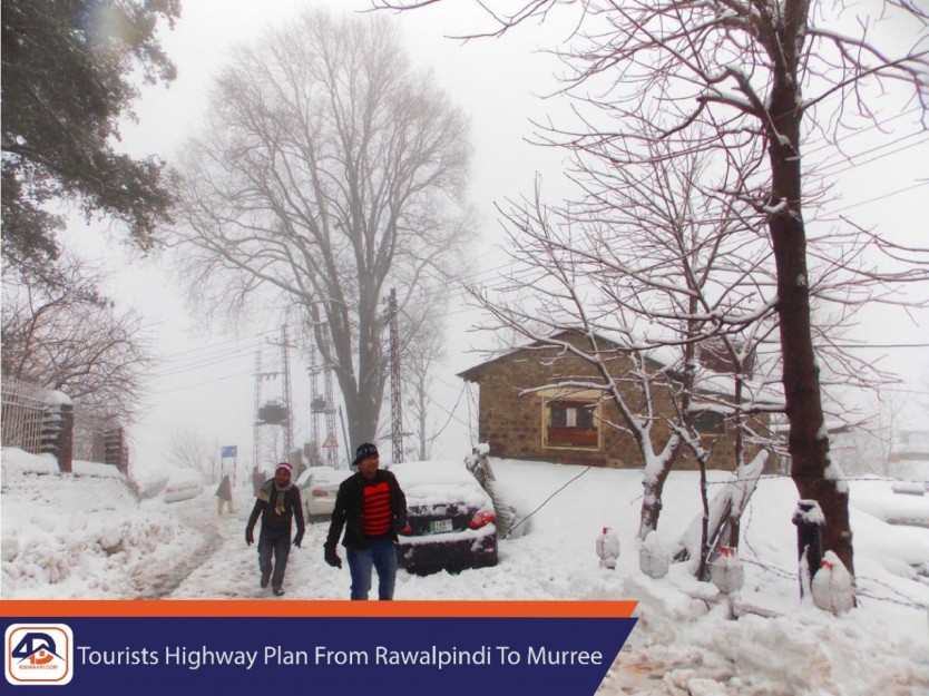 Tourists Highway Plan From Rawalpindi To Murree