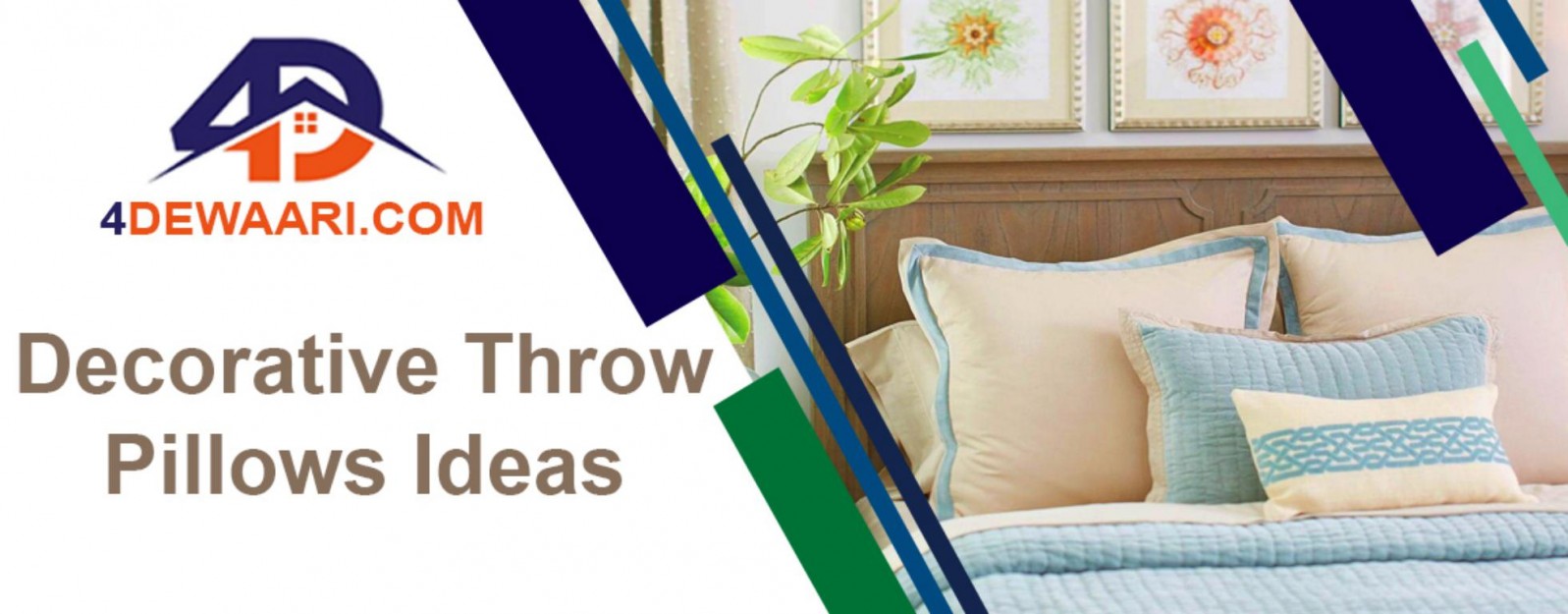 Best Decorative Pillows Ideas for Beds to Stylize Home Effortlessly