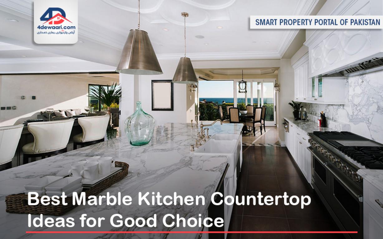 Best Marble Kitchen Countertop Ideas for Good Choice