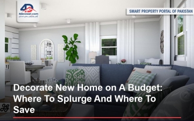 Decorate New Home on A Budget: Where To Splurge And Where To Save