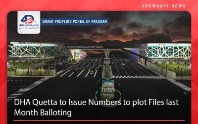DHA Quetta to Issue Numbers to plot Files last Month Balloting