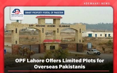 OPF Lahore Offers Limited Plots for Overseas Pakistanis