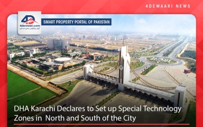 DHA Karachi Declares to Set up Special Technology Zones in the North and South of the City 