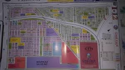 7 Marla Corner Plot For Sale I-12/1  islamabad