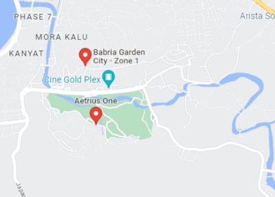 Garden city zone 1, 12 Marla pair plots for sale in Bahria town Rawalpindi 