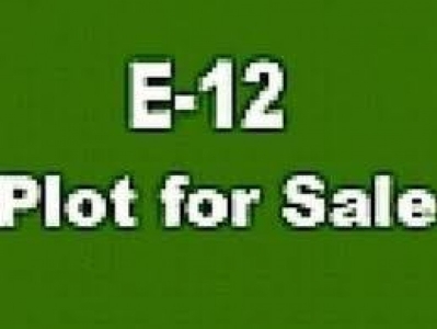 5 Marla Beautifull Plot Available For Sale  E-12/1 islamabad
