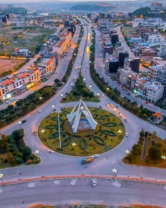 10 Marla Plot with  2 Marla Extra land for sale in Bahria phase 7 Rawalpindi 