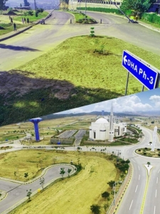 F-Block , kanal Possession plot for sale in DHA III Islamabad 