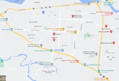1 kanal Johar Boulevard plot for sale in DHA phase 5 Block C in Islamabad