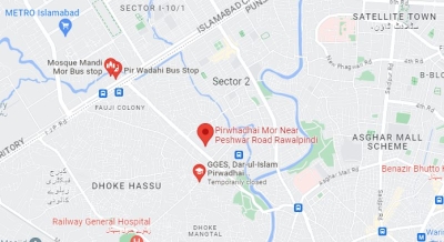 916 Sqyd Commercial plot for sale in Peshawar Road pirwadhai Mor Rawalpindi 