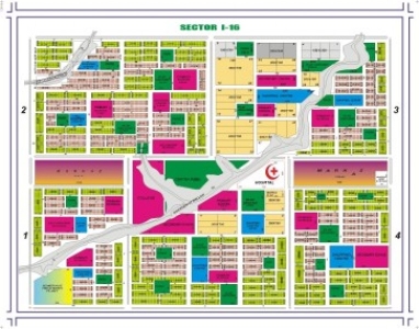 7 Marla Beautifull Corner Plot  Available For Sale  I-16/4  islamabad
