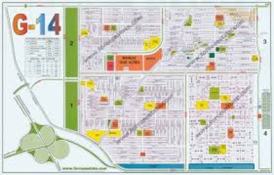 7 Marla Plot Available  For Sale Sector G-14/4  islamabad