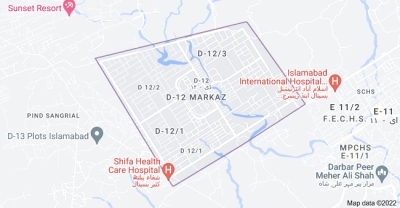Prime Located 500 sq. yds. Plot Available For Sale in D-12/2 Islamabad 